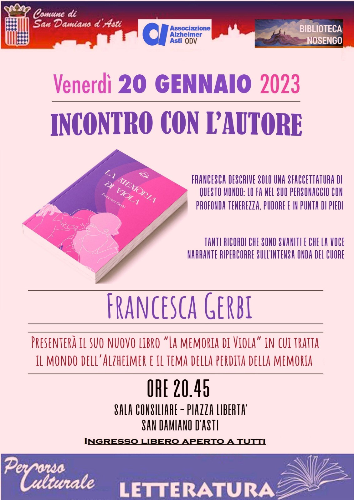 san-damiano-presenta-francesca-gerbi-per