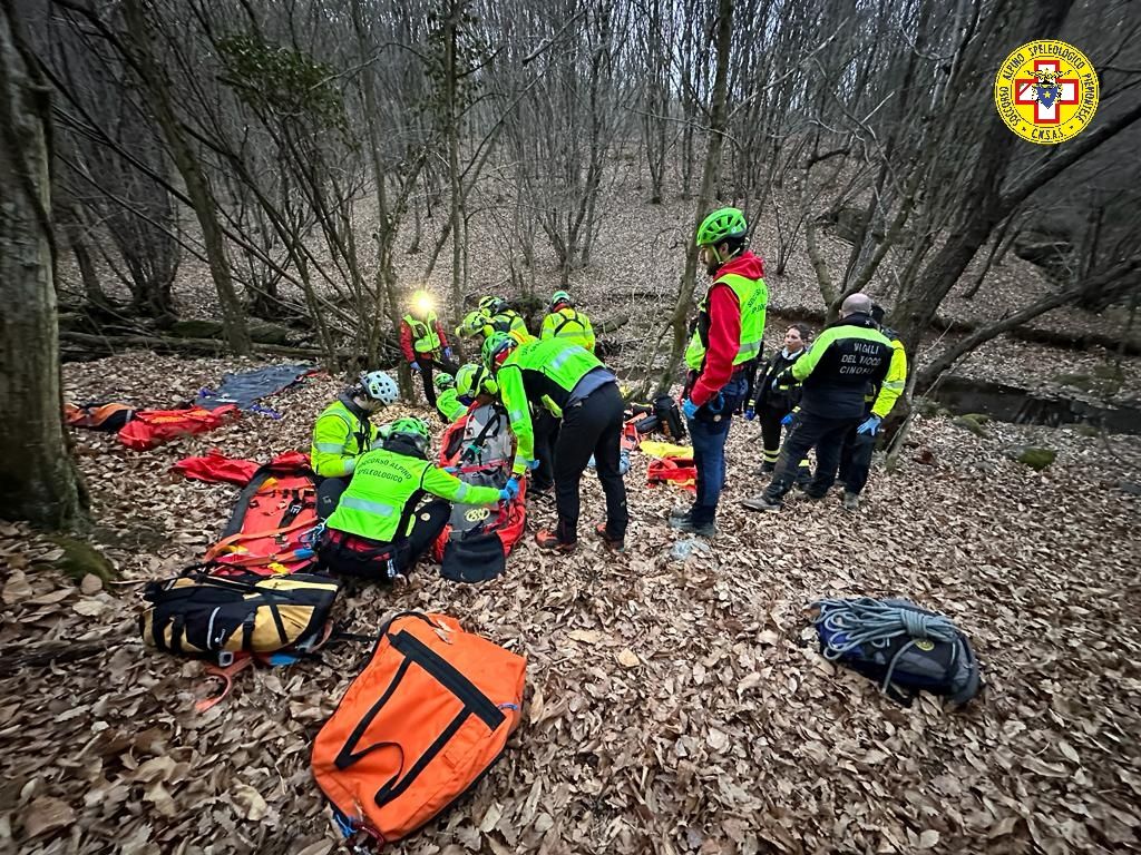 chiaverano-–-si-schianta-con-la-bicicletta-sui-sentieri-della-serra:-donna-ricoverata-a-ivrea